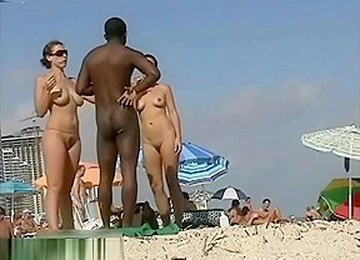 Couple Split By Strangers On A Nude Beach