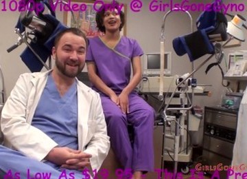 Cute Fit Ebony Teen Jackie Banes Girl Gets Examined By Doctor Lilith Rose Who Call In Doctor Tampa