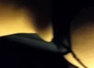 POV Sultry Asian In Thong & Garter Sucks Cock And Enjoys Anal Beads!