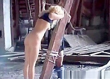Blonde Tied Up And Forced
