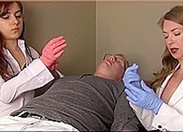 Female Doctors Humiliate Small Dick