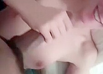 Shy  Immature Tugjob With Facial