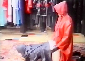 Rubber Raincoat Sex - Kleppermantelsex