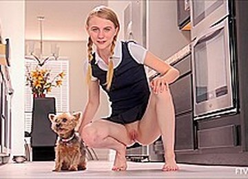 Sweet Teen Masturbating With Many Toys