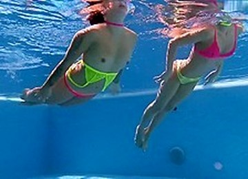 Underwater Couple Bikini