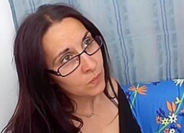 Mature Brunette With Glasses And Super Hairy Pussy Is Having Anal Sex And Enjoying It A Lot