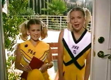 Cheerleaders Kristi And Teri Starr Threesome