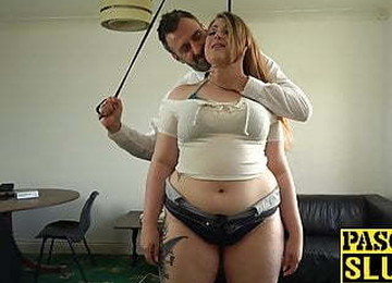 Kinky BBW Estella Bathory Dominated With Big Cock