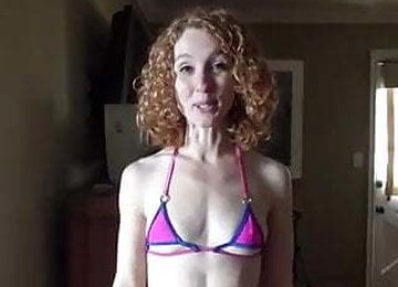 Bikiny Rosa Con Morado