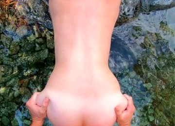 FUCK ME NOW ! French Girl Loves River Fuck - POV HD - Real Outdoor Sex