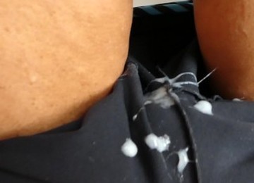 Cum Fast In My Yoga Pants I Have To Go To The Gym