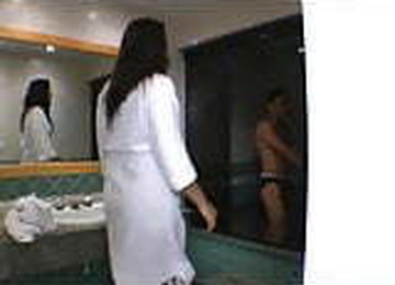 Small Slave Abused By Tall Mistress