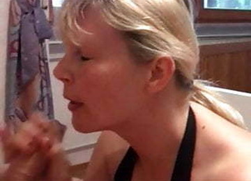 Huge Young Cock In Love With A Sweet MILFs Face