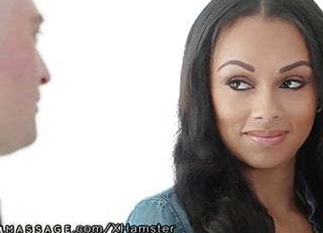 NuruMassage When Abigail Mac Double-Books, She Makes 3Way