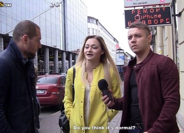 Olivia Knows Exactly What To Do With Two Rock Hard Dicks At The Same Time