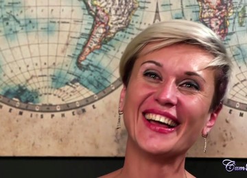 Milf Gives The History Teacher A Good Blowjob