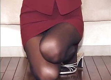 Long Legs And Pantyhose