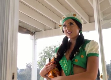 Pretty Pigtailed Cookie Girl Miranda Miller Gonna Try Out Some Hot Ride