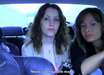 Three Lustful Nymphos Are Ready To Have Sex For Money