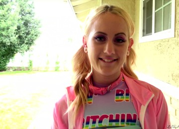 Beautiful Aubrey Marie Gets Her Wet Pussy Banged In Different Poses