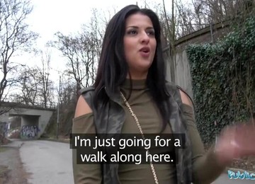 Outdoor Sex For Serbian Beauty