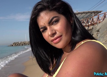 Amateur Video Of Brunette Sheila Ortega With Massive Tits And Ass