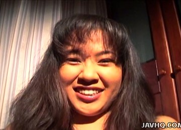 Chubby Brunette Whore Rena Ochiai Showing Her Cameltoe