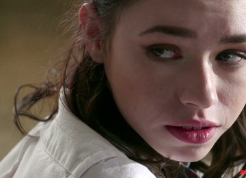 Sensual Babe In Sexy College Uniform James Deen Is Fucked By Her Stepbrother