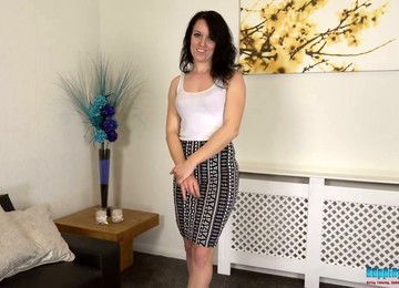 Playful Floozy With Small Ninnies Jasmine Lau Takes Off Her Clothes And Dances