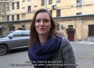 Russian Amateur Chick Sofy Torn Does Her Best In Casting XXX Video