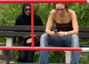 My Insane Hommie Plucks Clothes From Czech Chicks In The Street