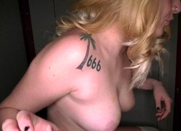 Cute Blonde Asian-Mix At Gloryhole