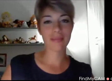 Very Beautiful Babe Talks Dirty In Her Bedroom