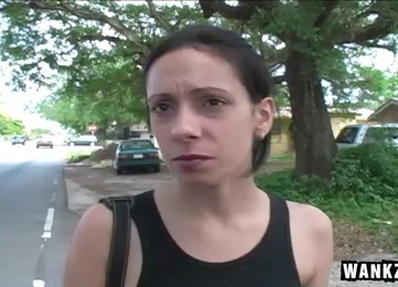 She Trades Him A Killer Blowjob In His Car For A Ride Home