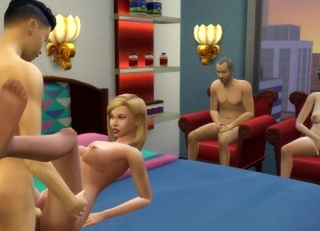 Mom And Dad Watching Me And My Sister Fucking
