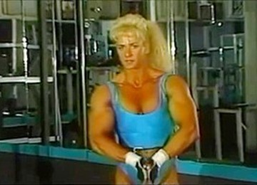 Old School Muscle Girl