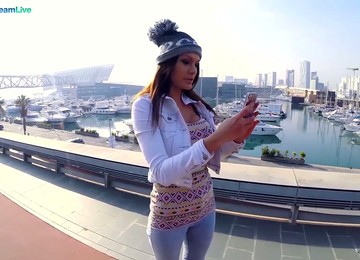 Dude With A Thick Phallus Fucks Big Boobs And Wet Cunt Of Kitana Lure In Hot POV