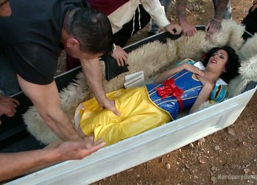 Snow White And The Seven Dwarfs Porn Parody Featuring Lyla Storm