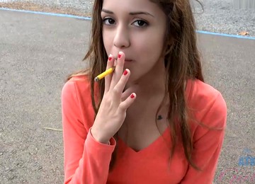 Footsie Girl Gets Creampied