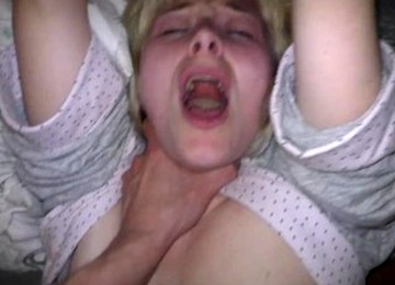 8) Trying To Make A Pregnant Teen At Night. Wet Pussy Flowed Beautifully Fr