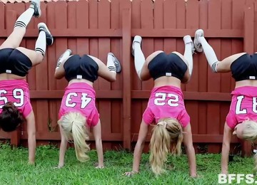 Sporty Girls Like To Spice Up Their Daily Workout With A Bit Of Casual Fucking