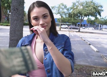 Amazing Hottie With Sexy Bum Liv Wild Gets Properly Fucked Doggy In The Van