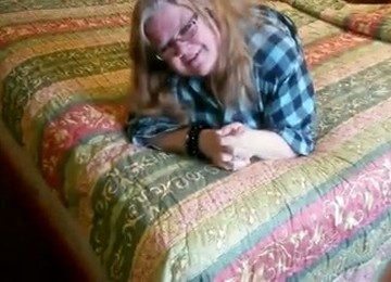 A Very Naughty Granny That Loves Black Cock And She Blows Like A Pro