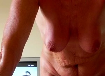 My Horny Mature Husband Owning Me From Behind On Webcam