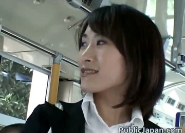 Asian Lady Is Tall And Gets Public Sex