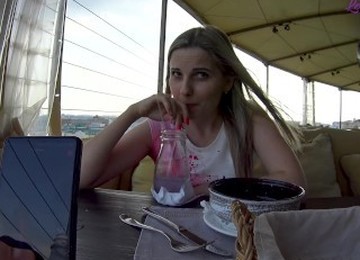 Remote Control Vibrator In Public Place - Softcore By Letty Black