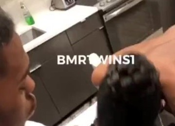 Midget Dude Gets His Dick Sucked