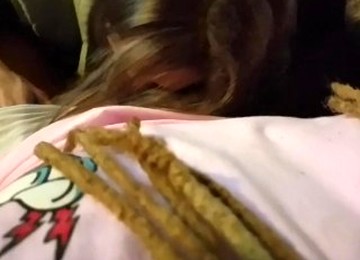 WOKE UP TO MY HOMEBOYS GIRLFRIEND GIVING ME SOME GREAT HEAD !!!