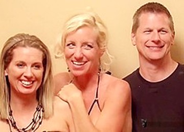 Hot Swingers Nina And Andres Engage In Action Before Heading To The Party