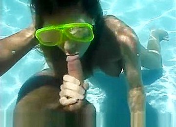 Neon Speedo Sex Underwater